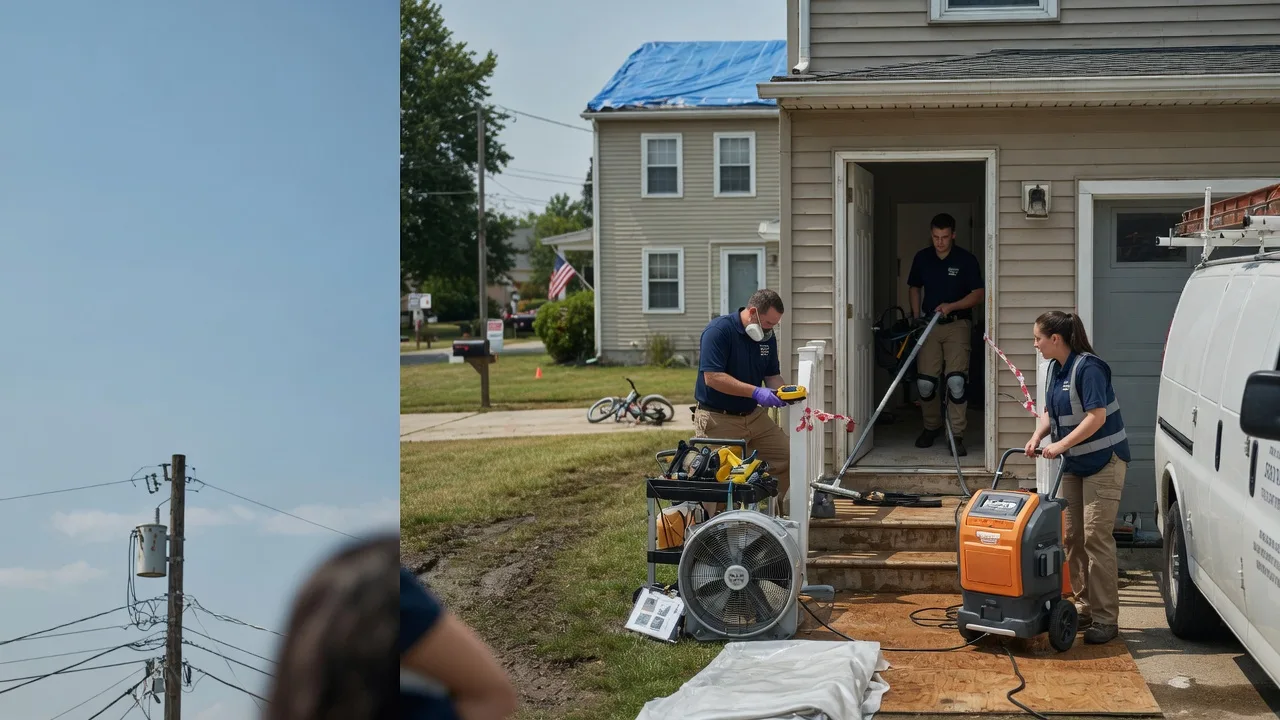 Water Damage Repair in Harrison City, PA near me